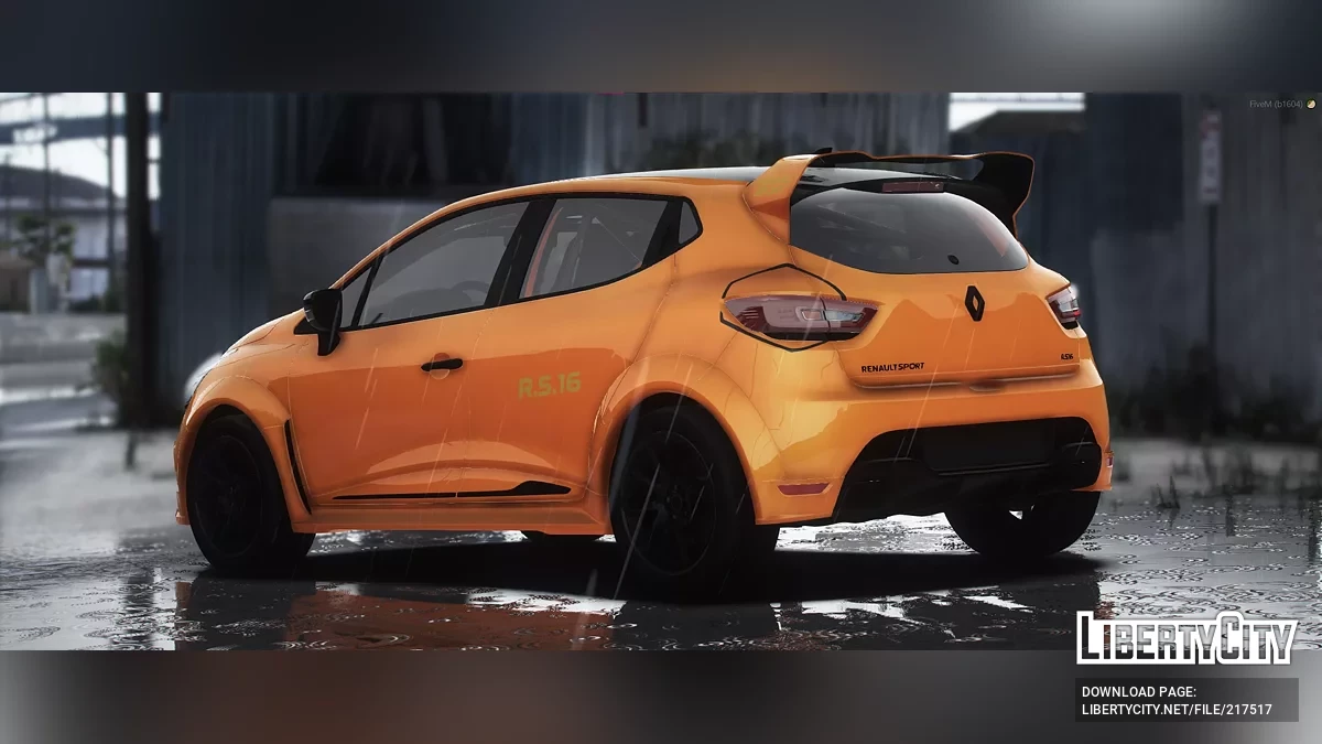 2016 Renault Clio RS Concept / GTA 5