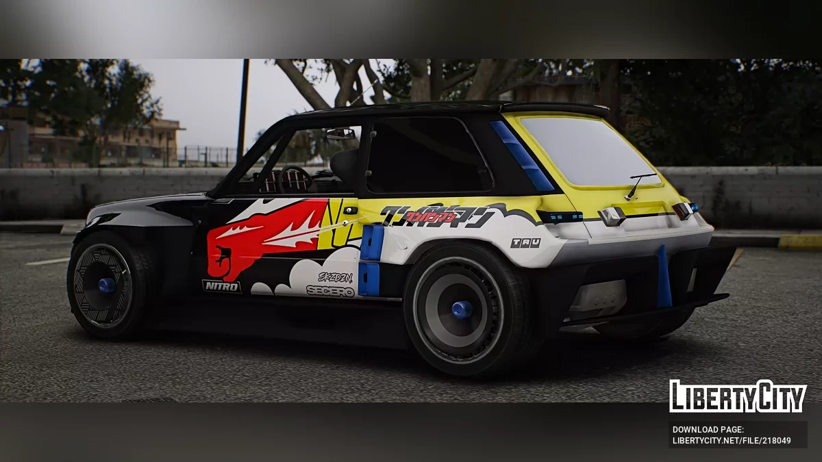 Renault 5 Turbo Top Gerar Edition V1 / GTA 5
