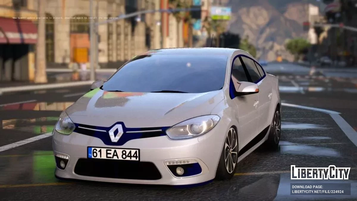 2013 Renault Fluence (Addon) / GTA 5