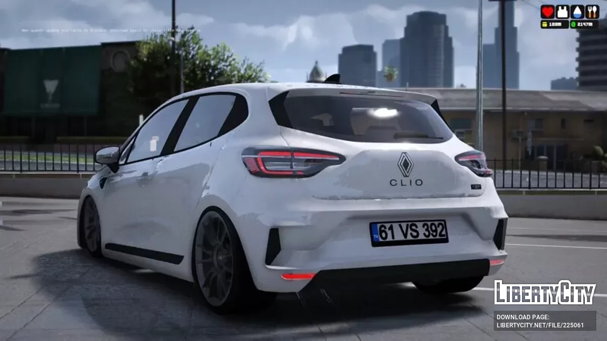 2024 Renault Clio (Dodatek) / GTA 5