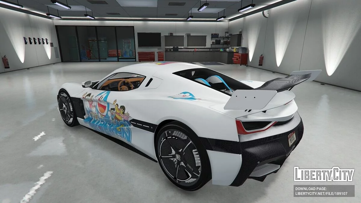 Rimac Concept Two Doraemon / GTA 5