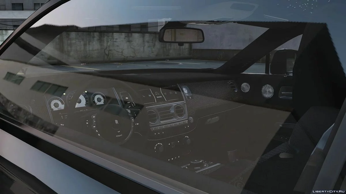 2019 劳斯莱斯 Wraith 黑色徽章 [附加 | 动画标志] / GTA 5