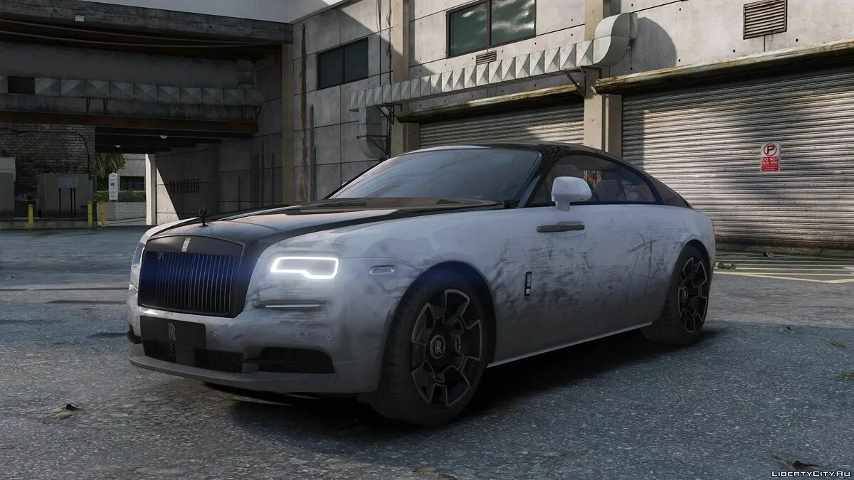 2019 劳斯莱斯 Wraith 黑色徽章 [附加 | 动画标志] / GTA 5