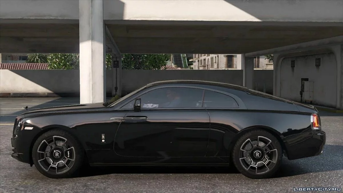 2019 Rolls-Royce Wraith Black Badge [Додаток | Анімований логотип] / GTA 5