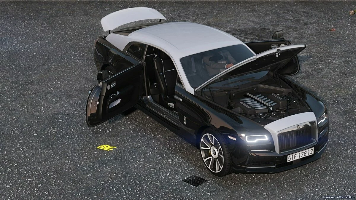 Rolls-Royce Wraith 2019 v1.2 / GTA 5