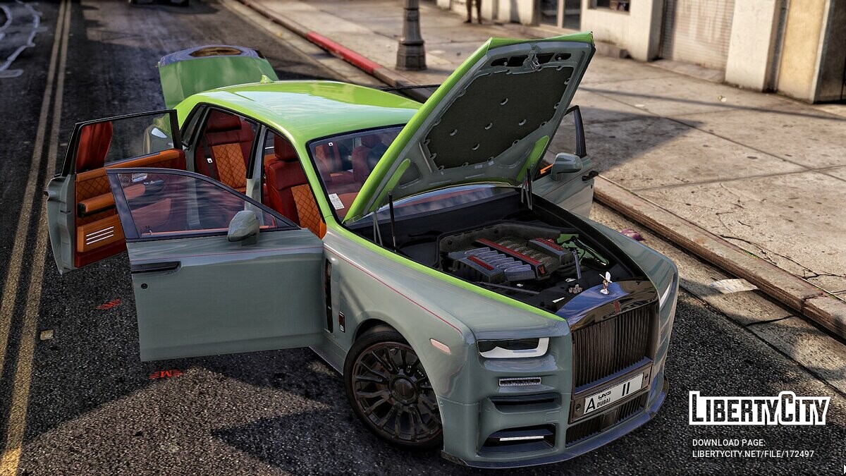Mansory Rolls-royce Ghost 2022 SP Ready Fivem Grand Theft Auto 5 Optimized  Mod High Quality 