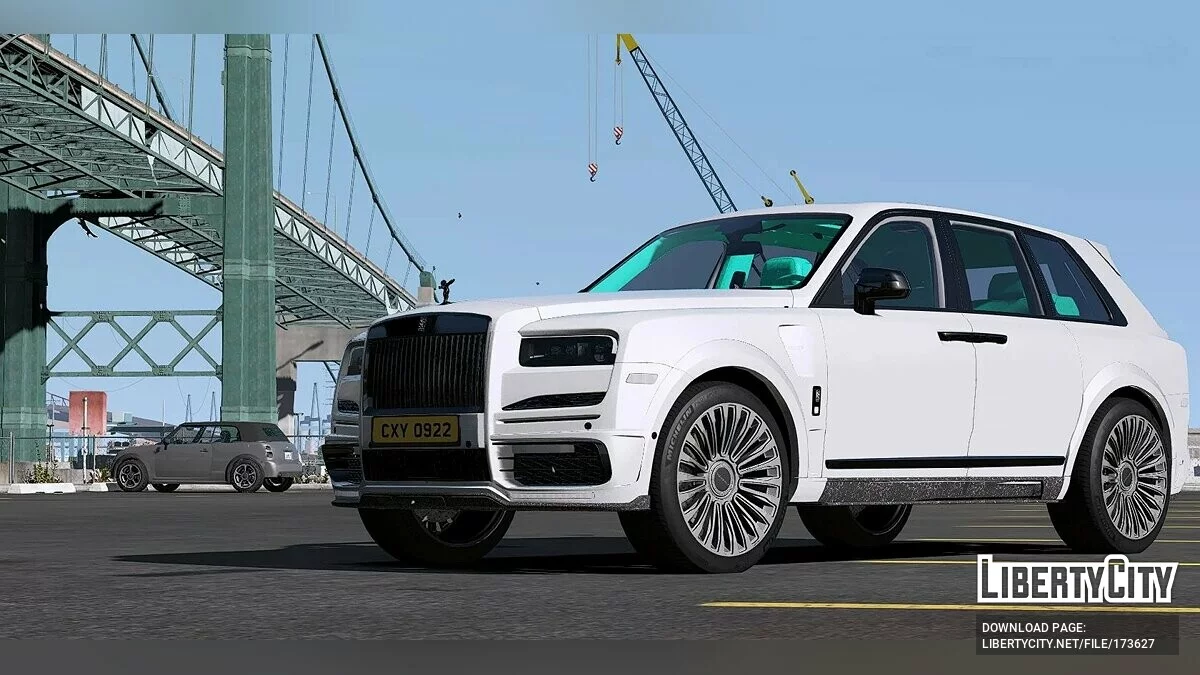 Rolls-Royce Cullinan Mansory Coastline 2021 v2.0 / GTA 5