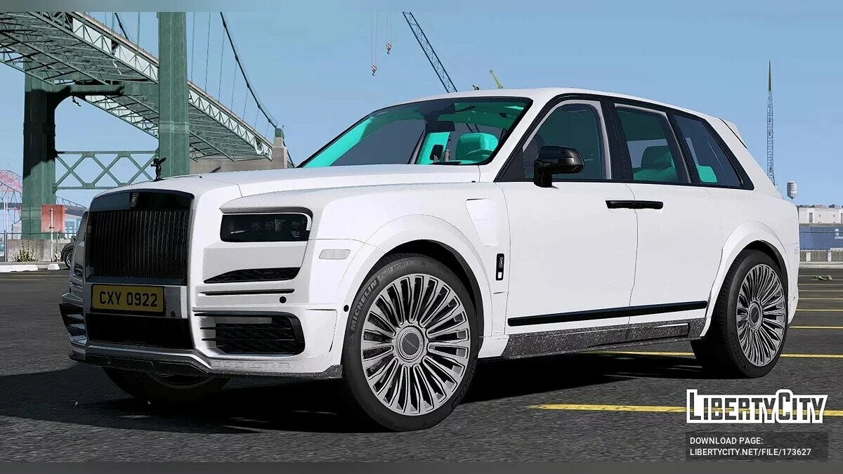 Rolls-Royce Cullinan Mansory Coastline 2021 v2.0 / GTA 5