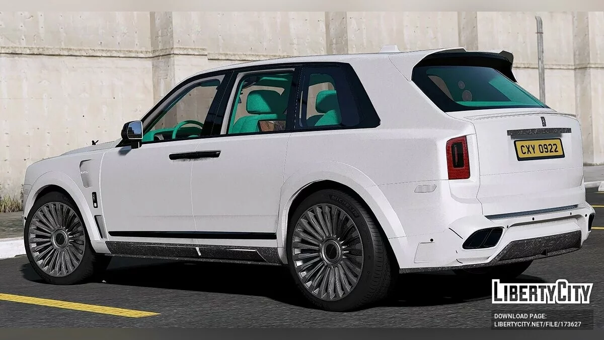 Rolls-Royce Cullinan Mansory Coastline 2021 v2.0 / GTA 5