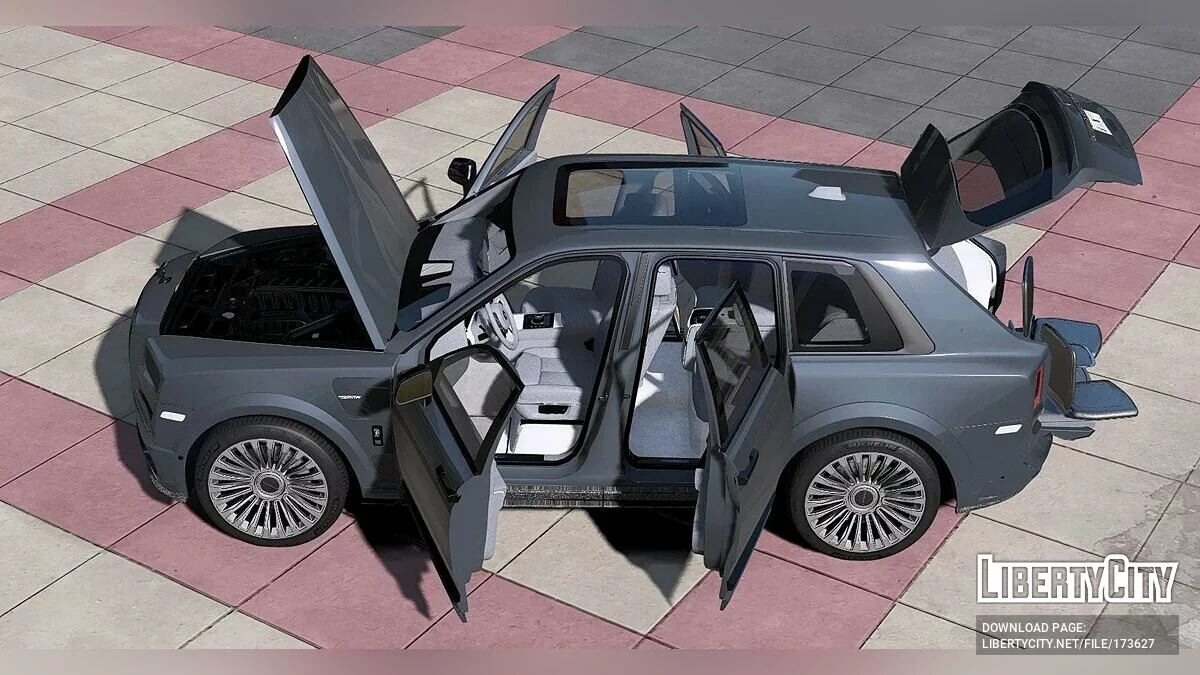 Rolls-Royce Cullinan Mansory Coastline 2021 v2.0 / GTA 5