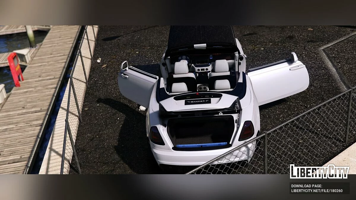 2018 MANSORY 劳斯莱斯 黎明黑色拼贴 / GTA 5