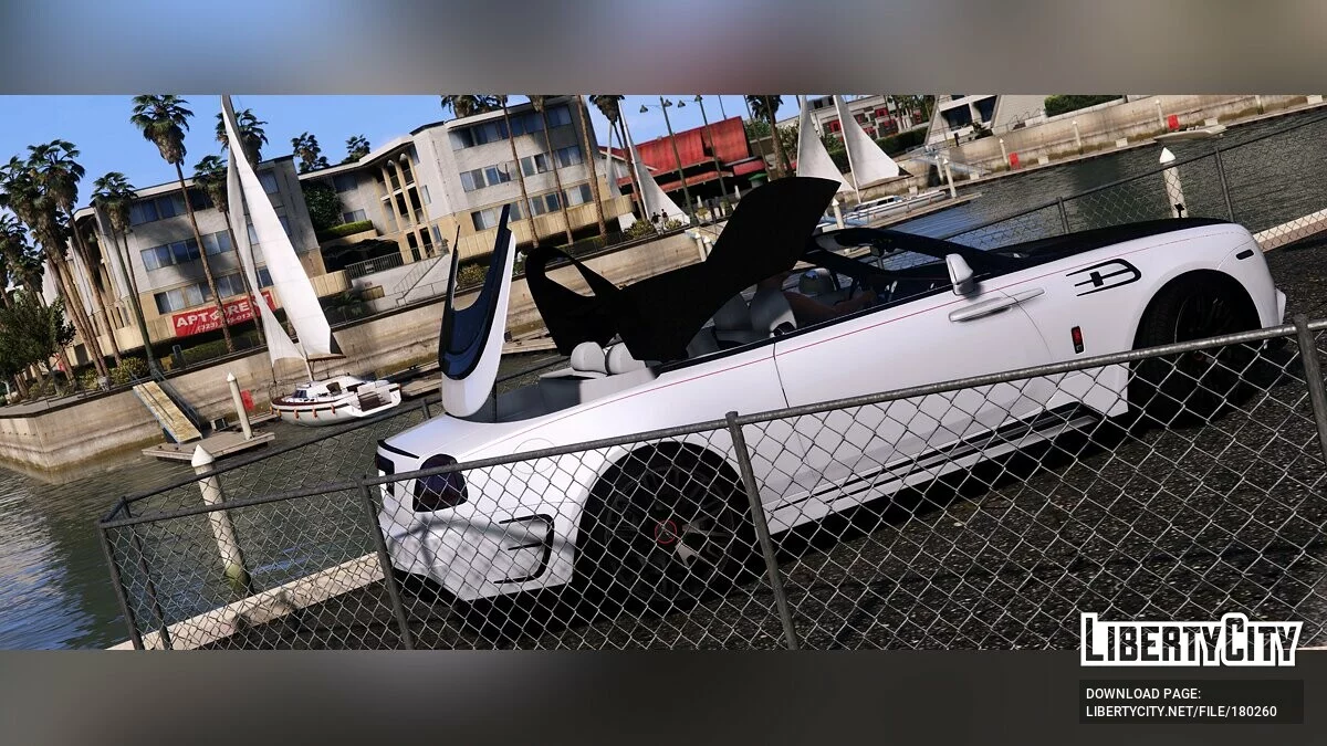 2018 MANSORY 劳斯莱斯 黎明黑色拼贴 / GTA 5