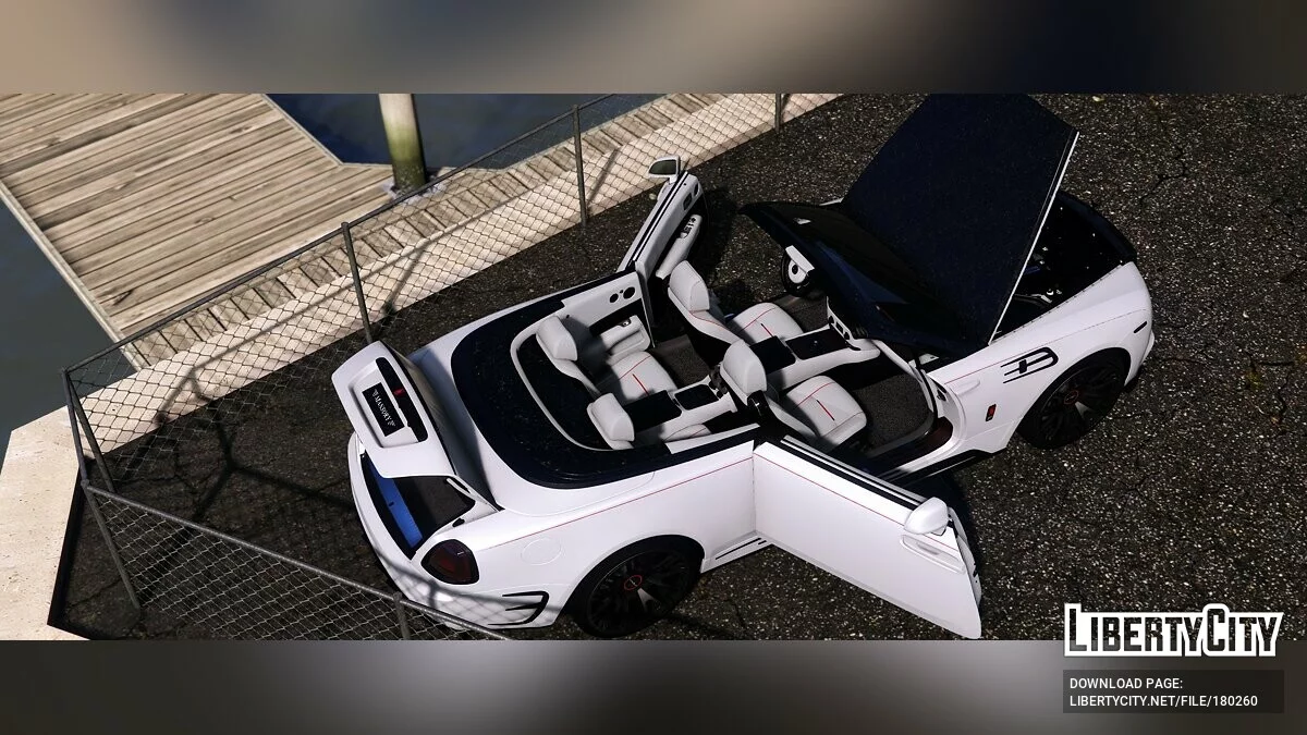 2018 MANSORY 劳斯莱斯 黎明黑色拼贴 / GTA 5