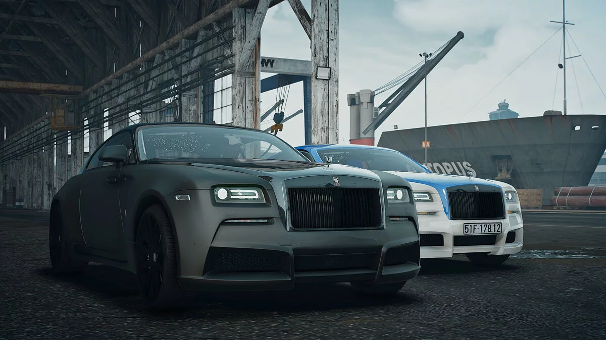 Rolls-Royce Wraith Overdose Novitec v1.0 / GTA 5