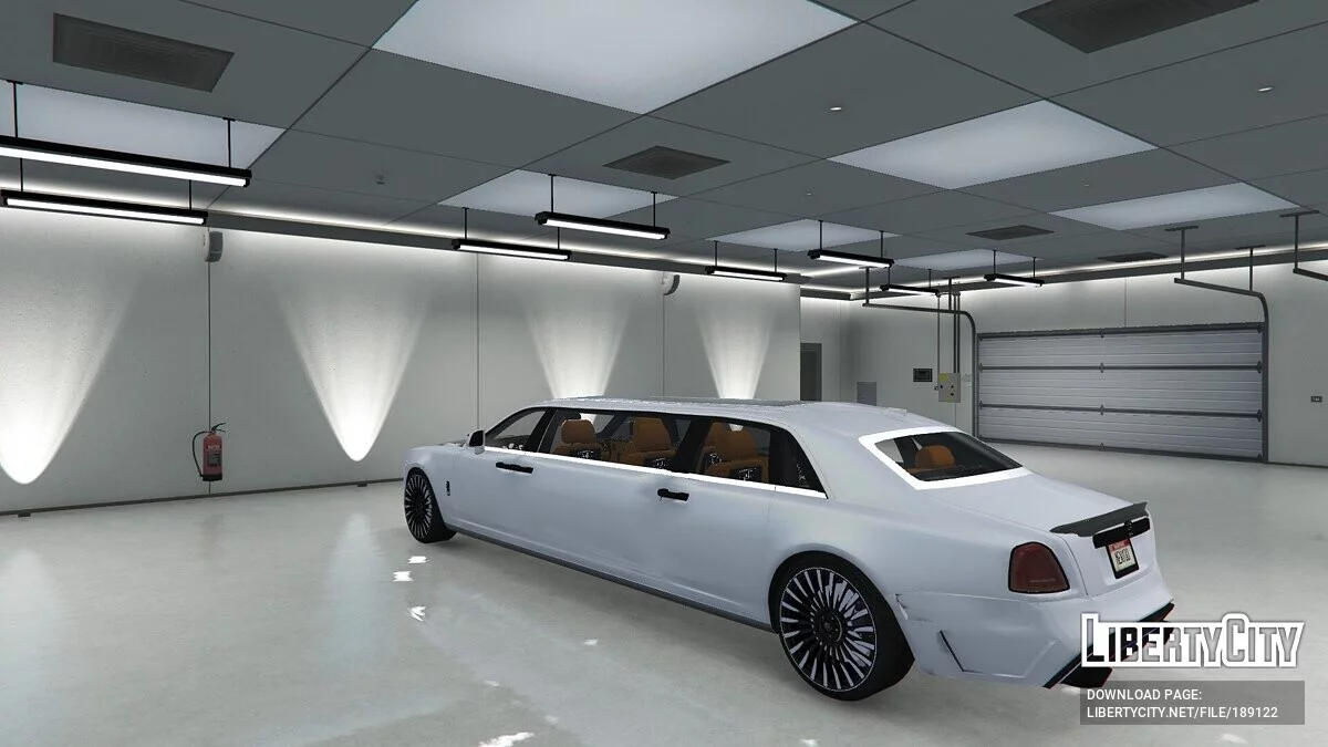 Rolls Royce Ghost Onyx Limosine 8 seats / GTA 5