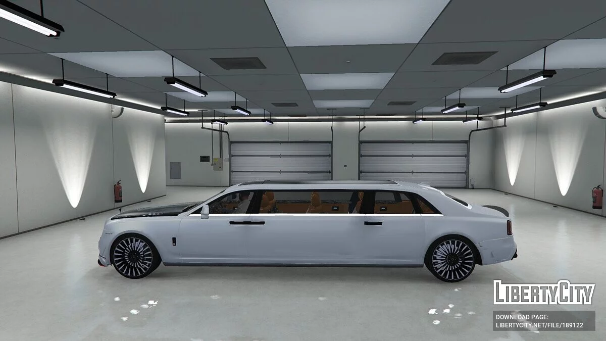 Rolls Royce Ghost Onyx Limosine 8 seats / GTA 5