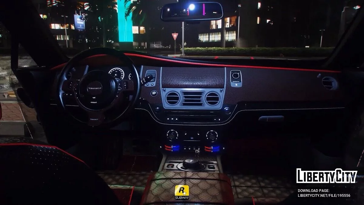 Rolls-Royce Ghost Animated Lights / GTA 5