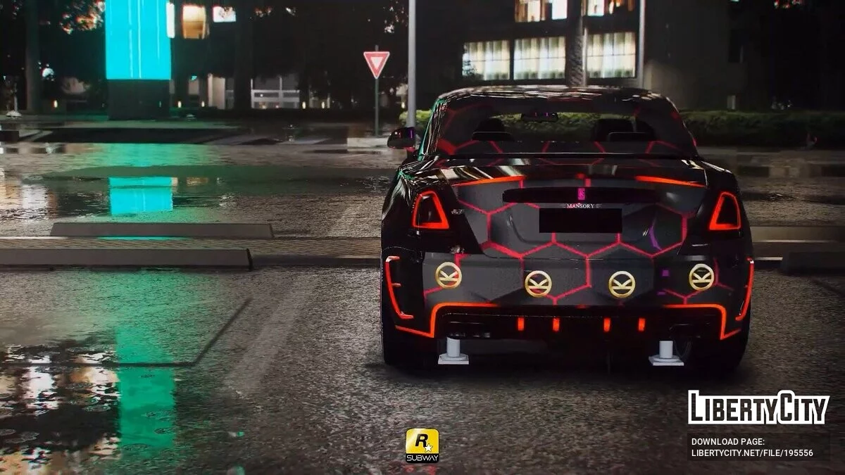 Rolls-Royce Ghost Animated Lights / GTA 5