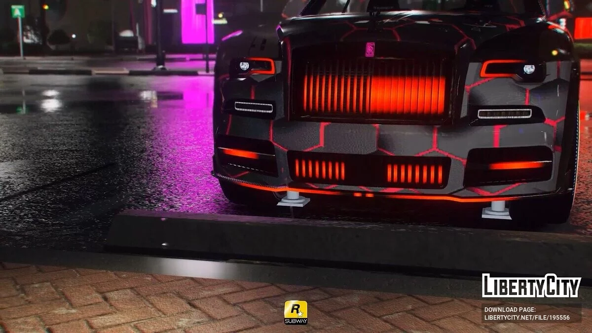 Rolls-Royce Ghost Animated Lights / GTA 5