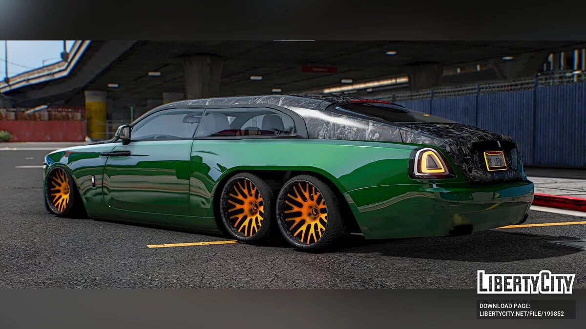 Rolls-Royce Wraith Mansory 6x6 Custom / GTA 5