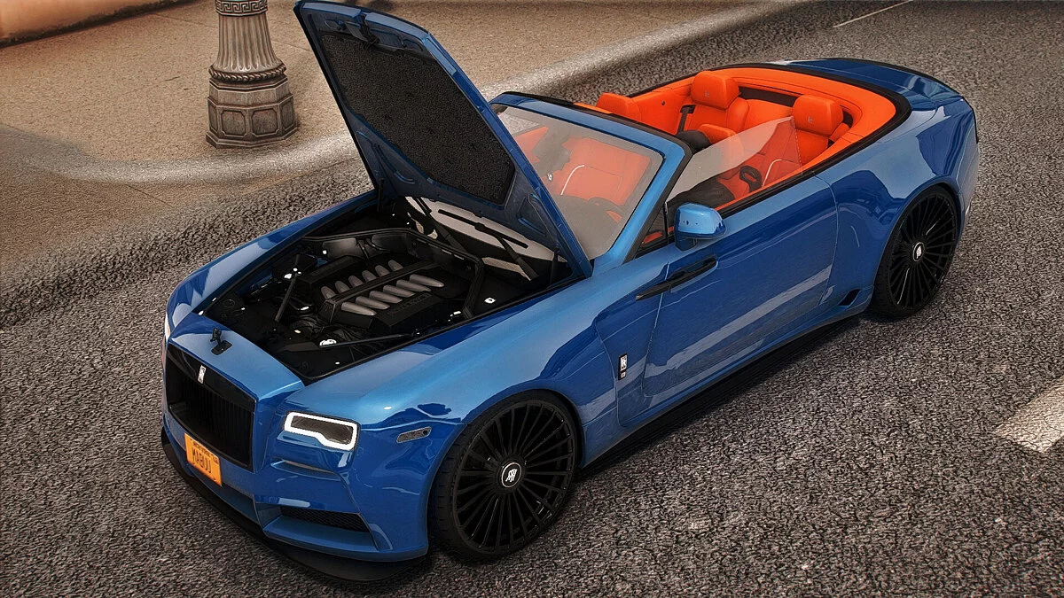 Rolls Royce Dawn Novitec Cabrio 2020 Widebody [Atap Animasi] / GTA 5