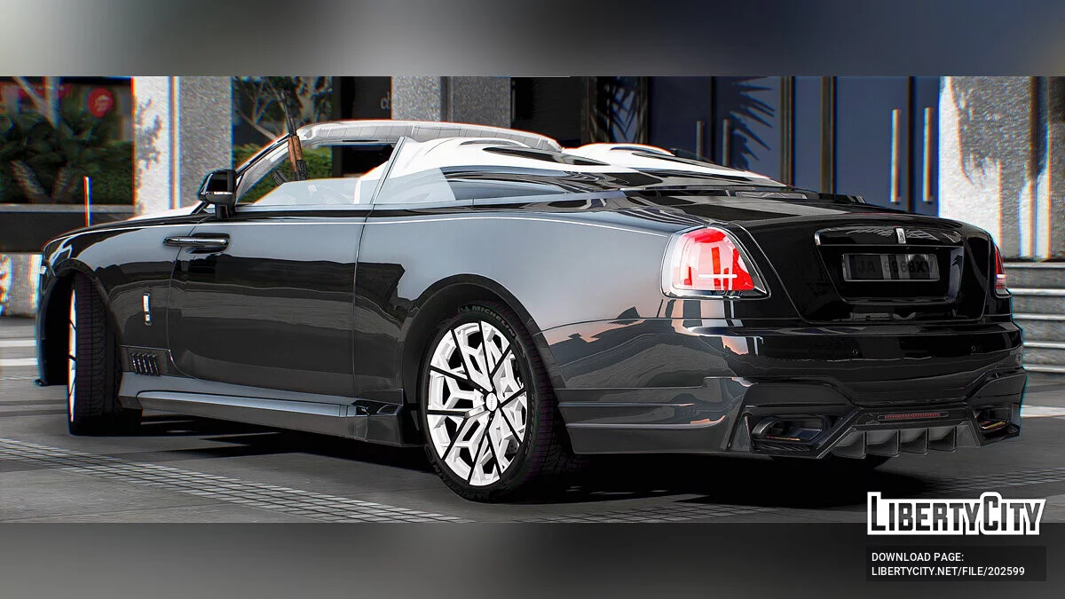 Rolls Royce Wraith Conversível Mafia Styles / GTA 5