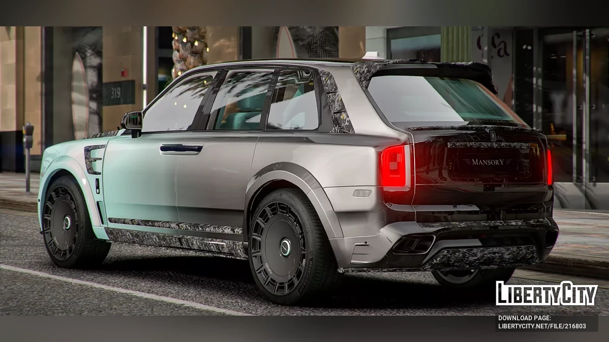 Rolls Royce Cullinan Mansory Tiffany / GTA 5