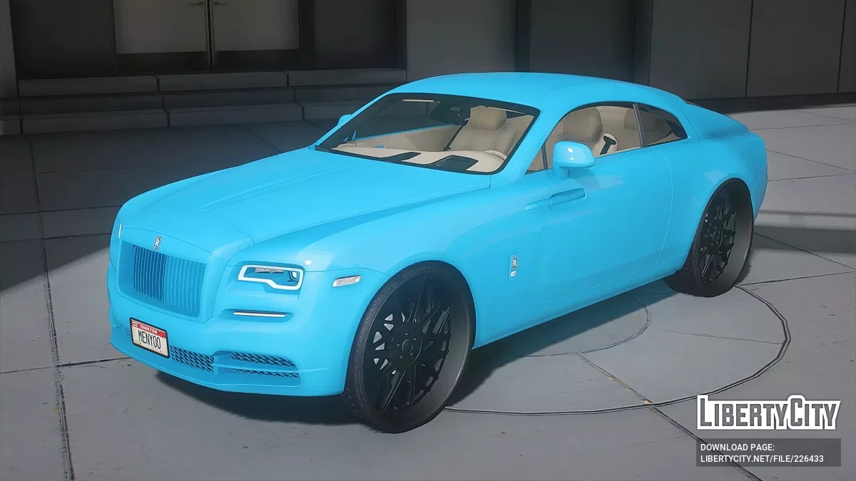 2017 Rolls Royce Wraith Di Atas Forgiato Bloocos / GTA 5