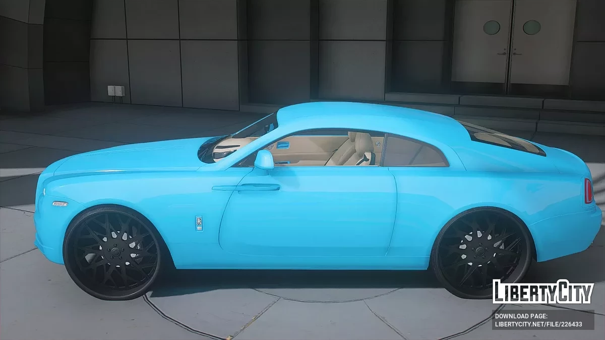 2017 Rolls Royce Wraith Di Atas Forgiato Bloocos / GTA 5