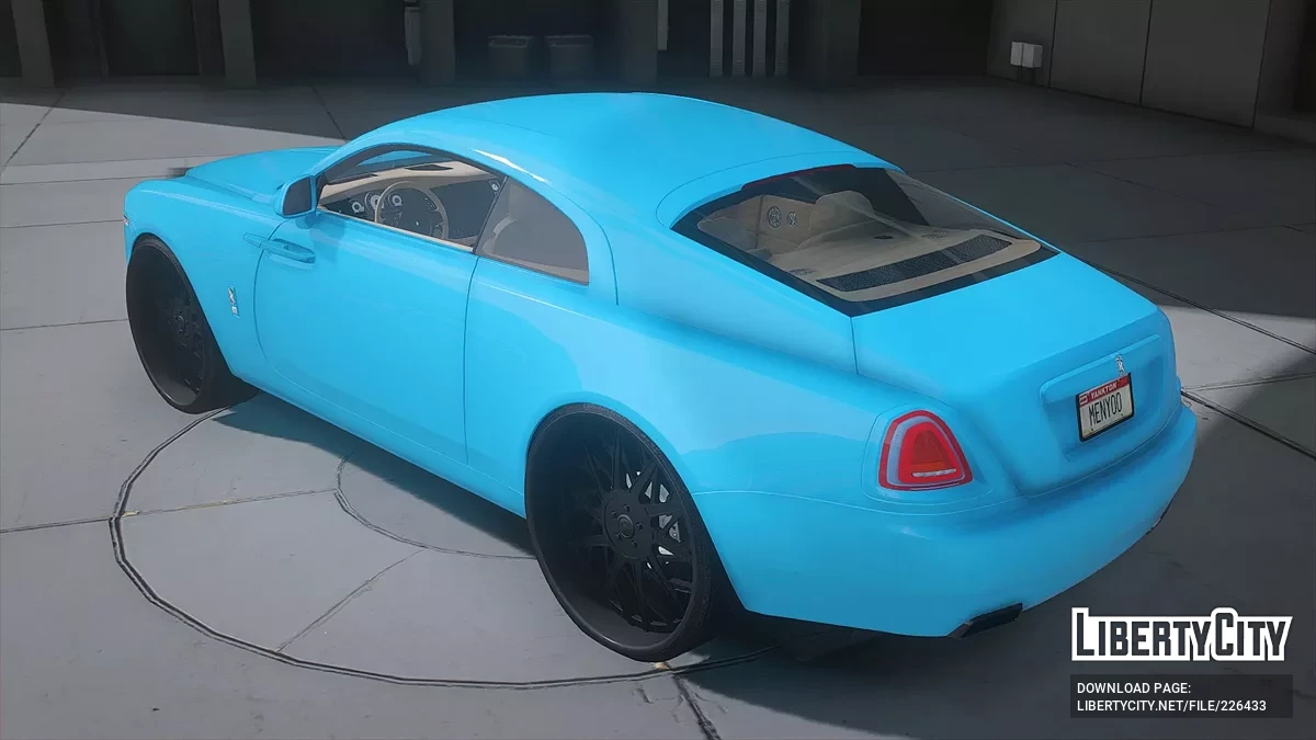 2017 Rolls Royce Wraith Di Atas Forgiato Bloocos / GTA 5