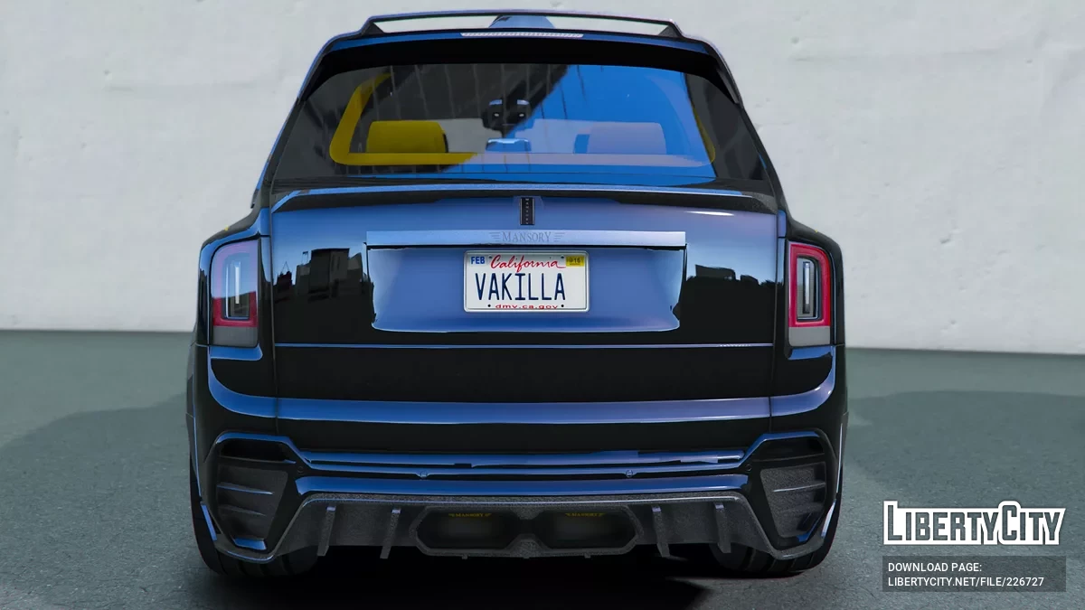 2025 劳斯莱斯库里南曼索里 / GTA 5