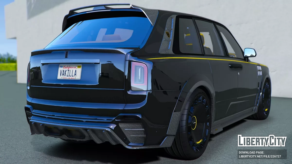 2025 劳斯莱斯库里南曼索里 / GTA 5
