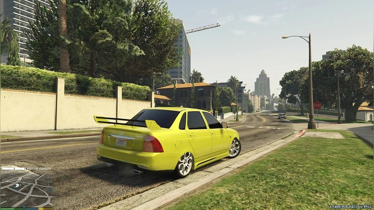 Lada Priora (Tuned) v2.2 / GTA 5