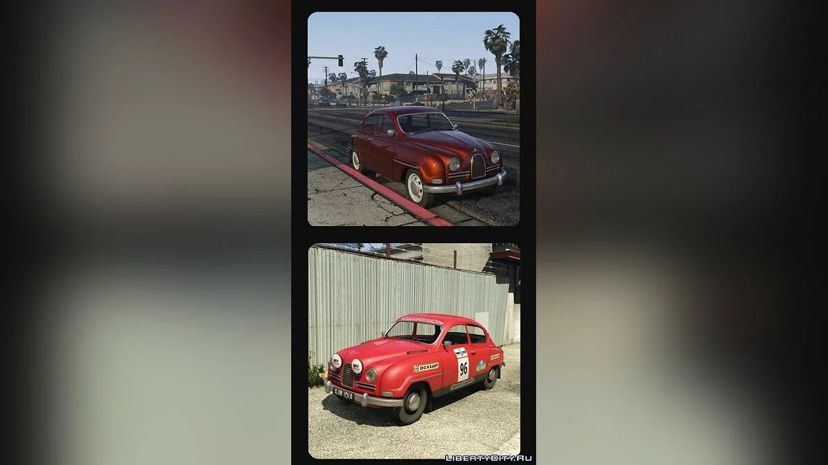 Saab 96 Rally + Stock / GTA 5