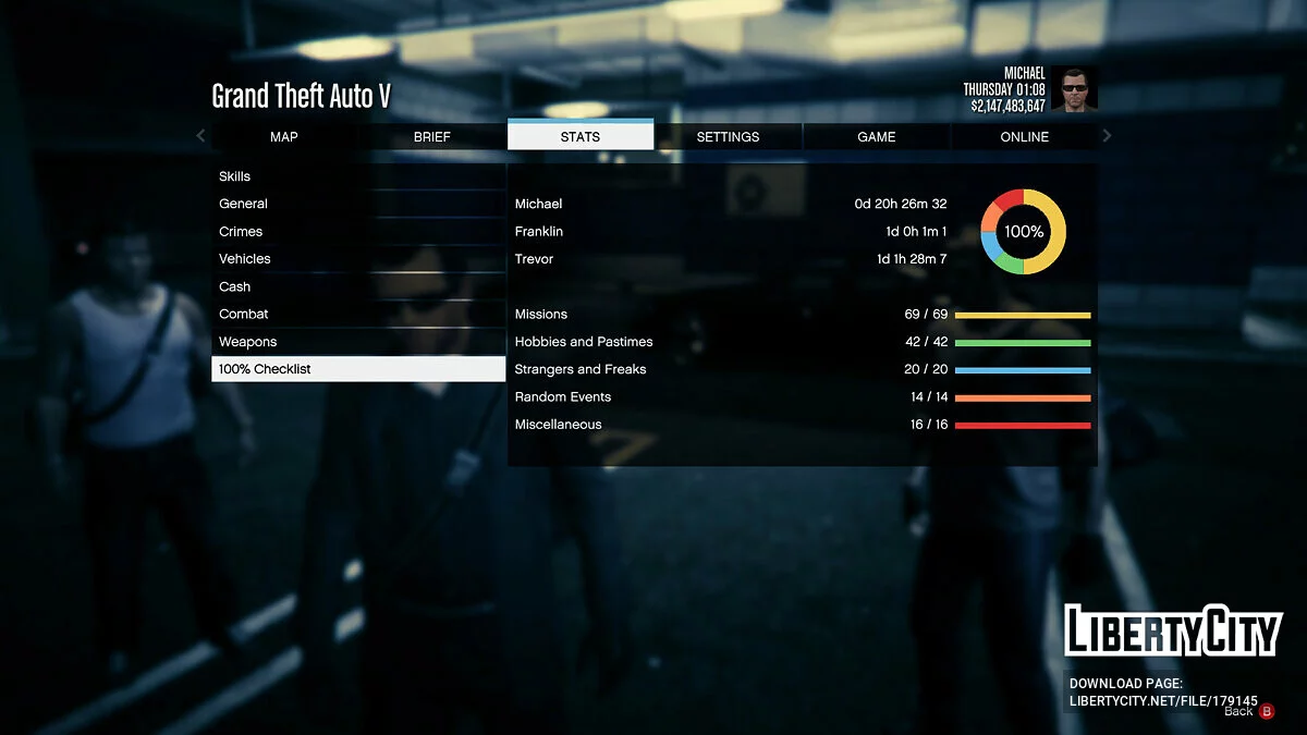 100% Speichern - Starter & Komplett (Modifiziert) / GTA 5