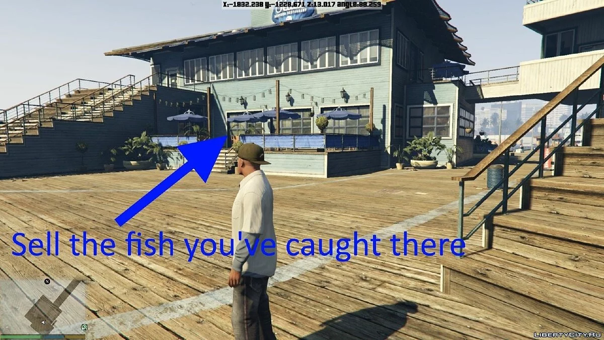 Fishing Mod 0.2.2 BETA / GTA 5