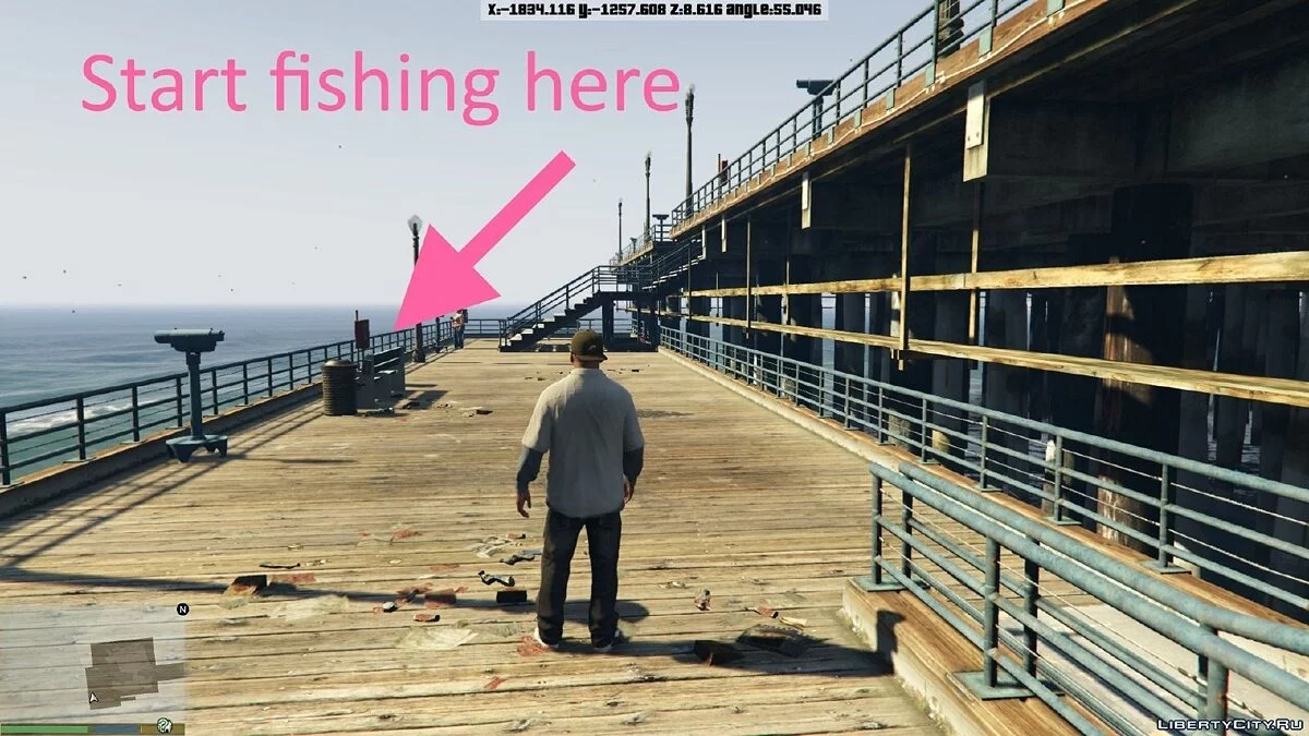 Fishing Mod 0.2.2 BETA / GTA 5