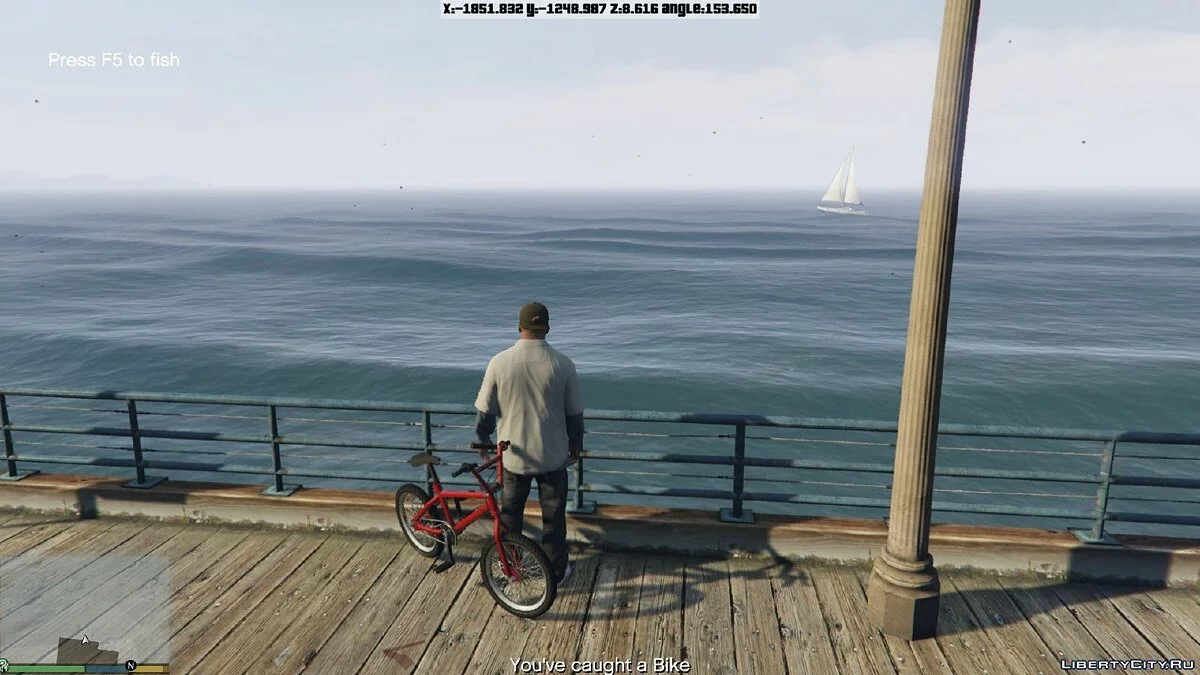 Fishing Mod 0.2.2 BETA / GTA 5
