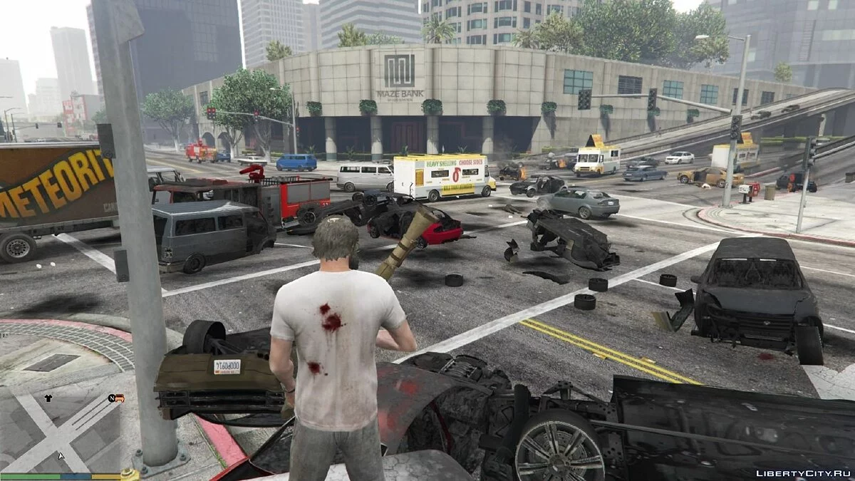 Increased Pedestrians and Traffic V4 / GTA 5