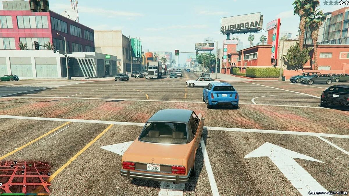 Increased Pedestrians and Traffic V4 / GTA 5