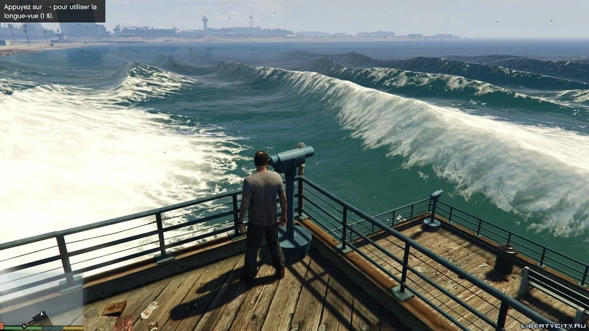 Natural bigger waves v1.0 / GTA 5