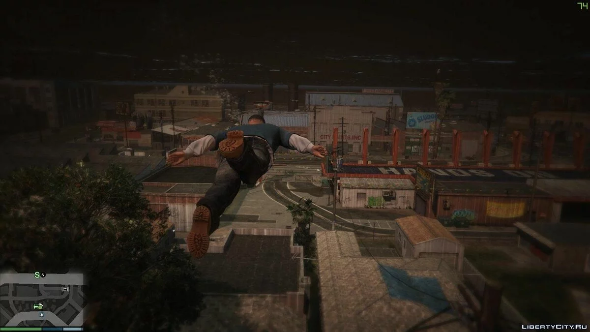 Без води + Мод Цунамі / GTA 5