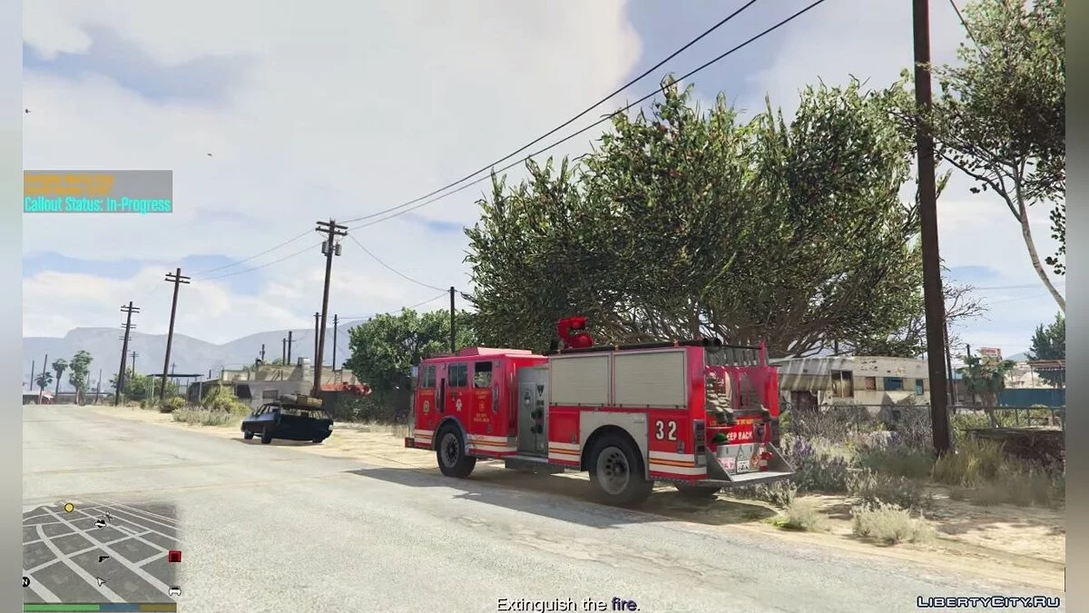 Пожарный / Firefighter Mod 1.0-RC1 / GTA 5