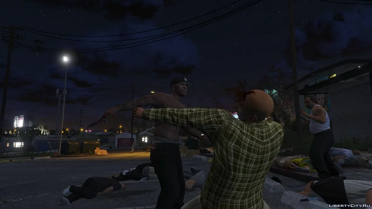 Realistic fights / GTA V Realistic Brawling 1.6+ / GTA 5