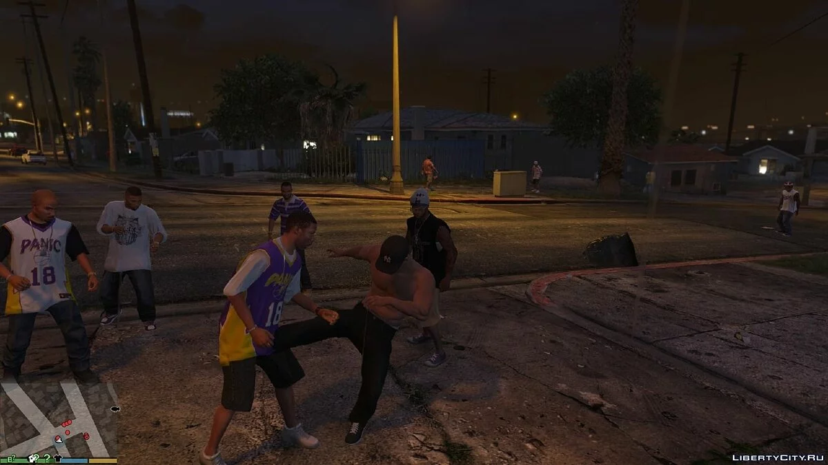 Realistic fights / GTA V Realistic Brawling 1.6+ / GTA 5