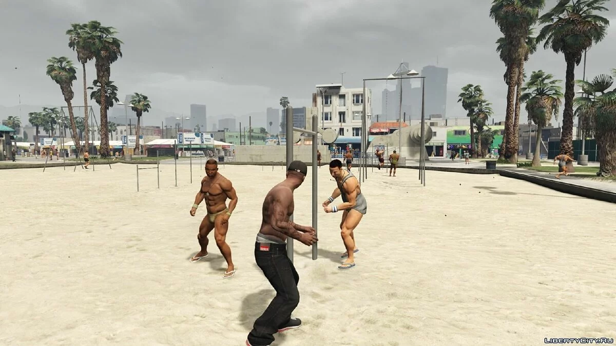 قتالات واقعية / قتال واقعي في GTA V 1.7+ / جي تي أي 5