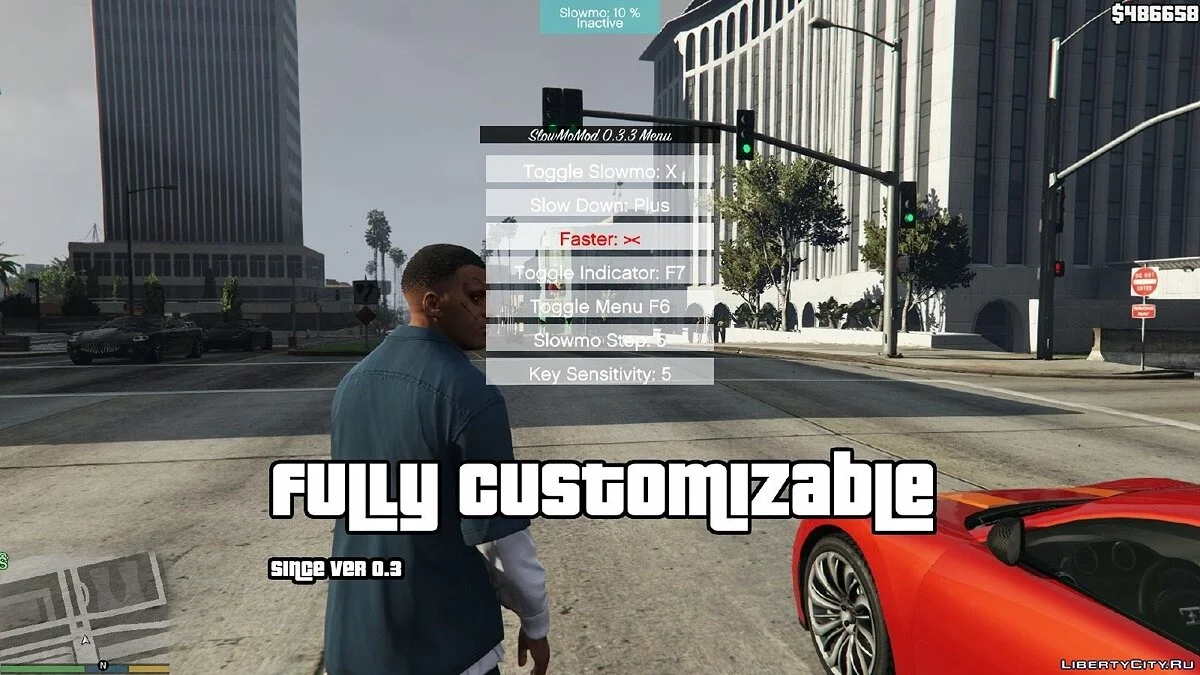 SlowMoMod 0.4.3b / GTA 5