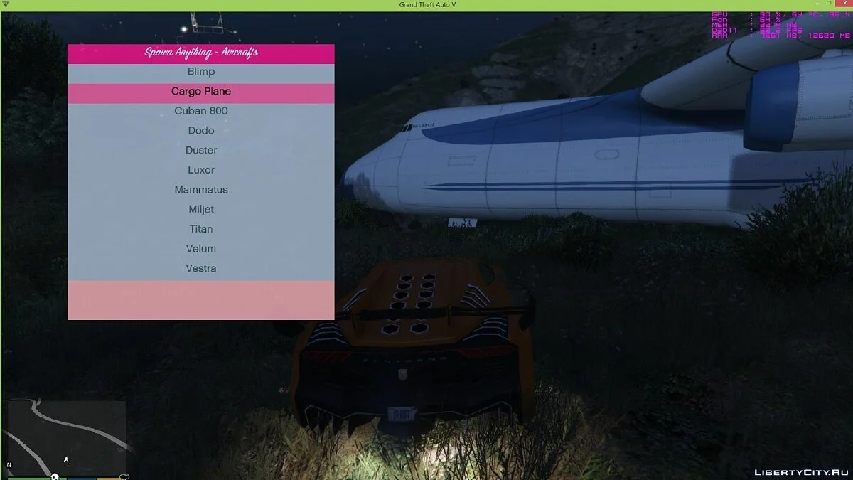 Spawn Anything 0.1 / GTA 5