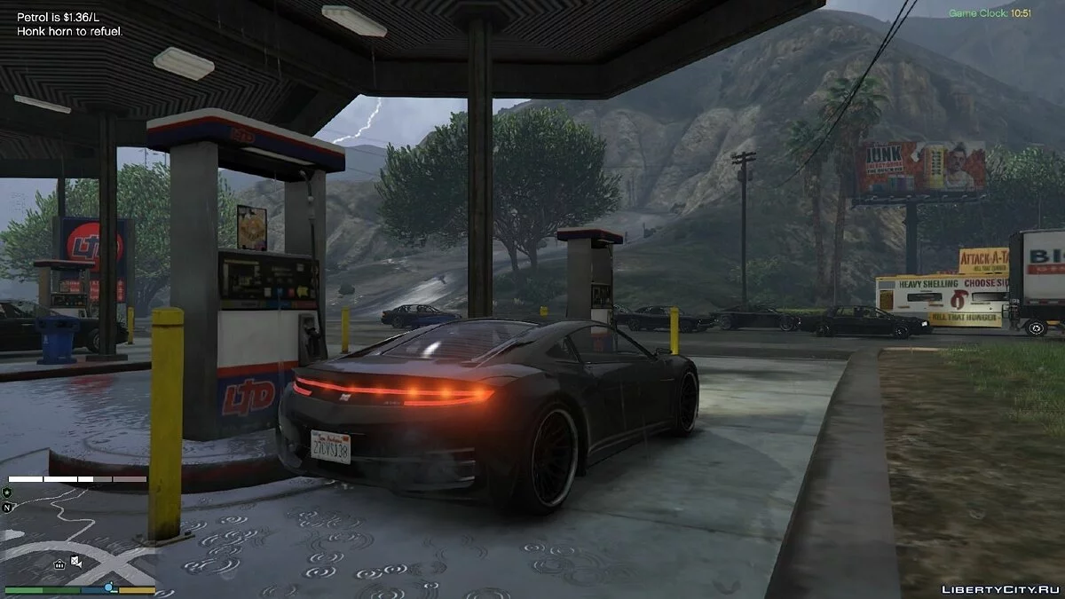 Advanced Fuel Mod 1.2.4 / GTA 5