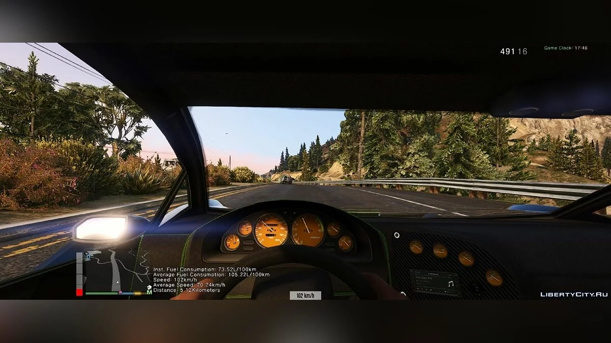 Advanced Fuel Mod 1.2.4 / GTA 5